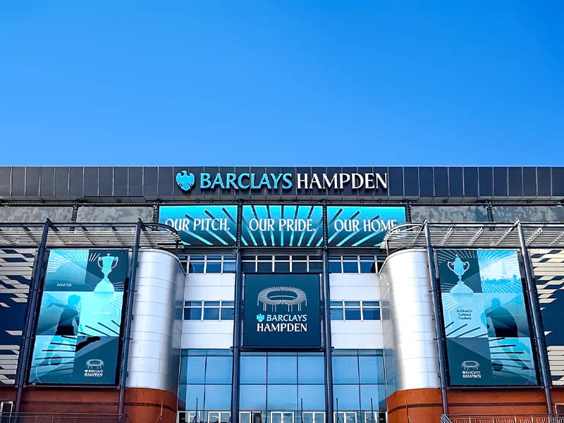 Hampden Park rebrands with Barclays