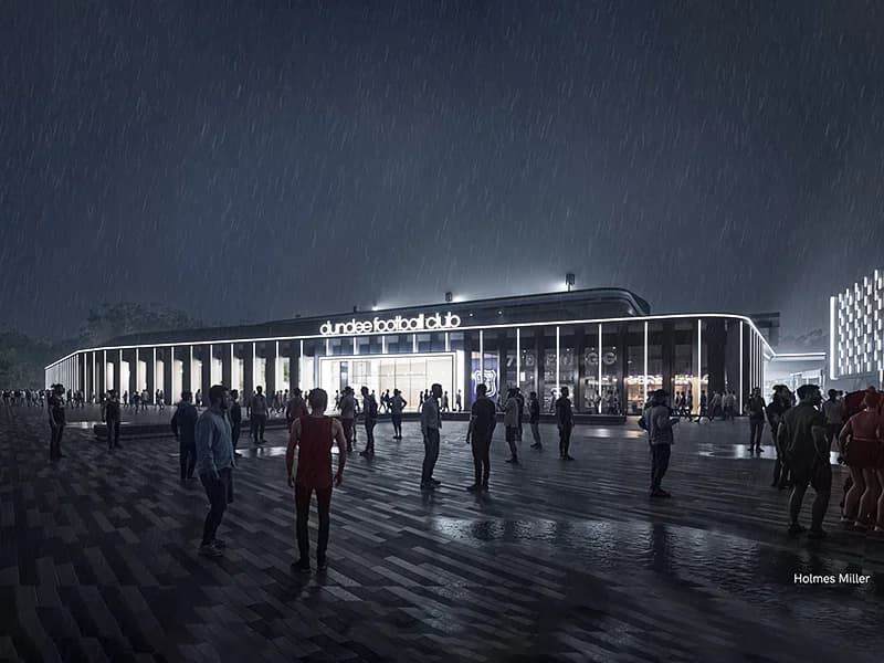 Dundee FC has submitted all the necessary documentation for new stadium