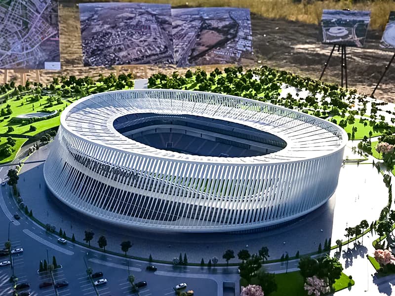 New stadium for Kazakhstan