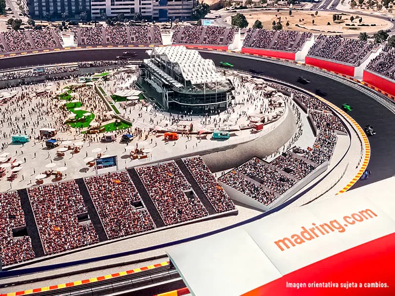 Renderings released of Madring the new home of Formula 1’s Spanish Grand Prix
