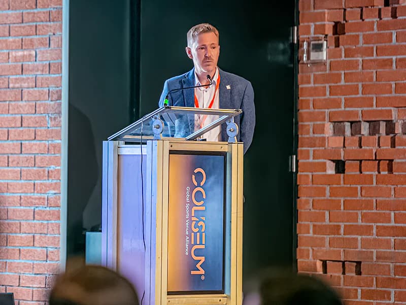 Ross Brett at Coliseum Summit