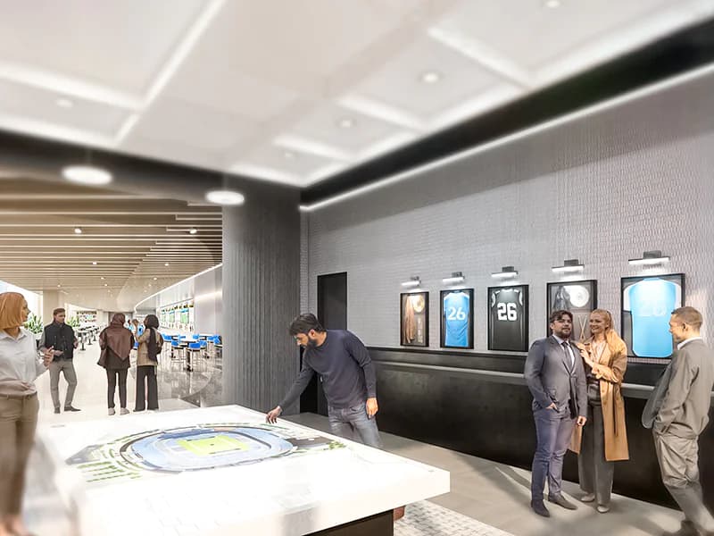 Tepper Sports and Entertainment Bank of America renovation preview center