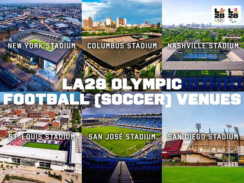LA28 announces soccer venues