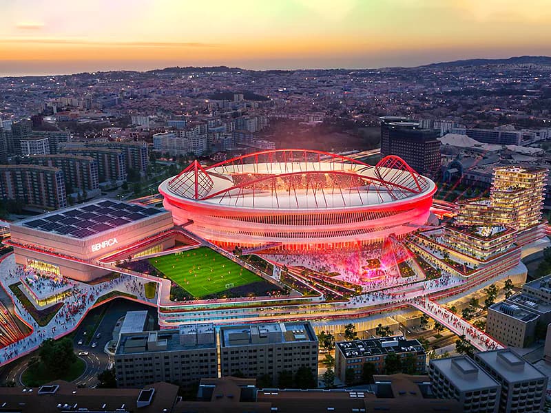 Benfica unveil new vision and masterplan for Estádio da Luz and surrounding precinct