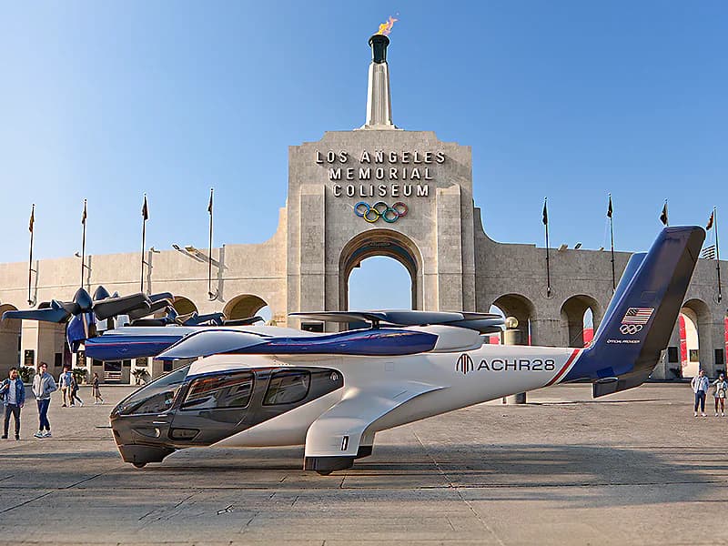 Air taxis to connect stadiums during LA28