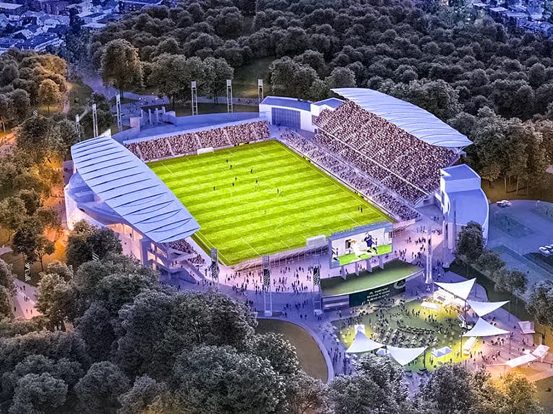 London Stadium powers up solar panels