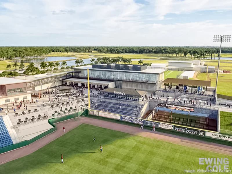 Philadelphia Phillies secure funding for training facility