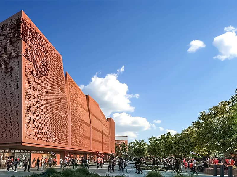 Wrexham AFC have appointed McLaren Construction Midlands and North for redevelopment of Kop Stand