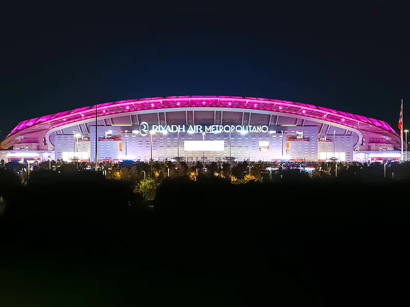 Metropolitano Stadium partners with HPE Networking