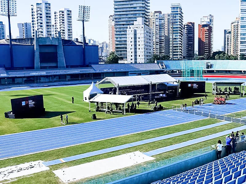 Brazilian Athletics Confederation (CBAt) to operate the Estádio Ícaro de Castro Melo