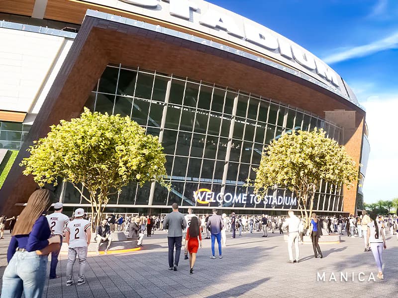 New Bears stadium will require $855m public funding