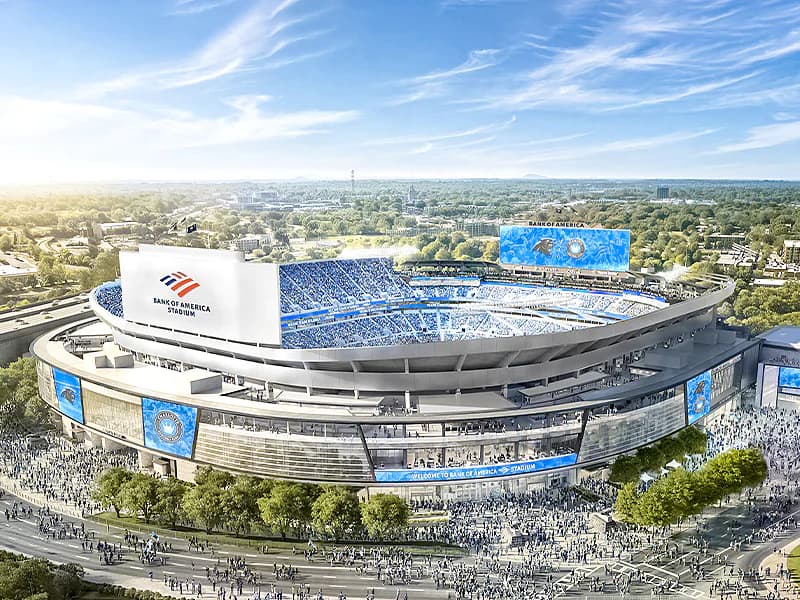 Bank of America stadium new renderings released