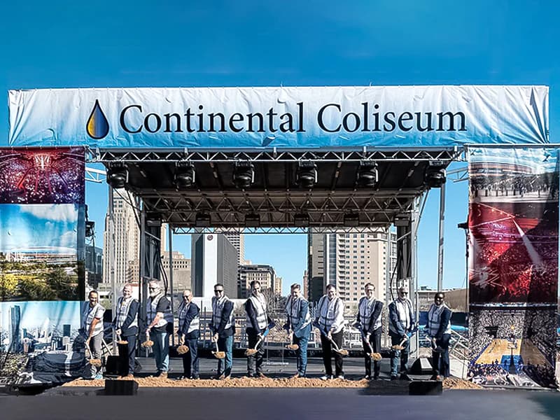 Continental Coliseum breaks ground in Oklahoma