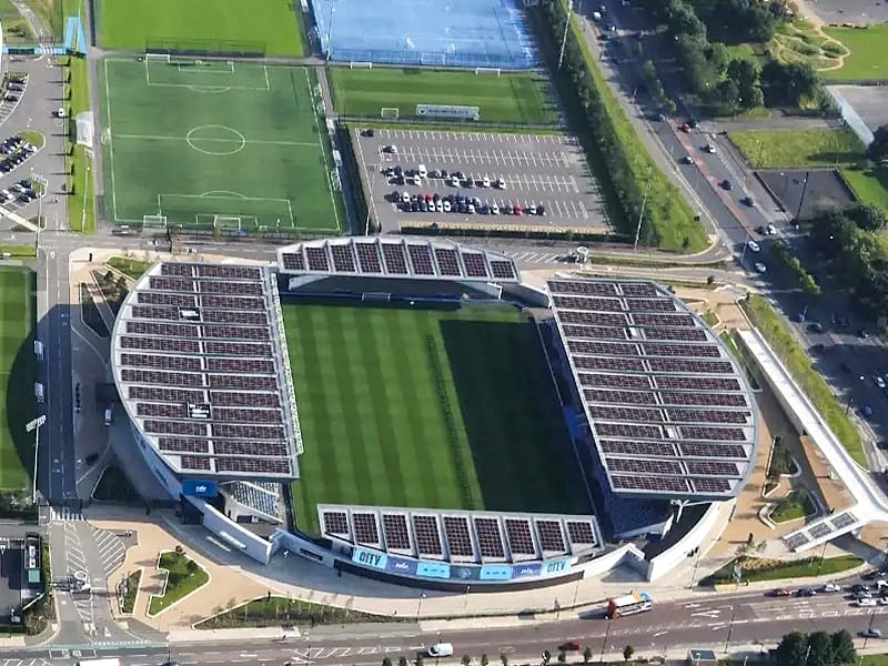 ManCity training facility to produce renewable energy