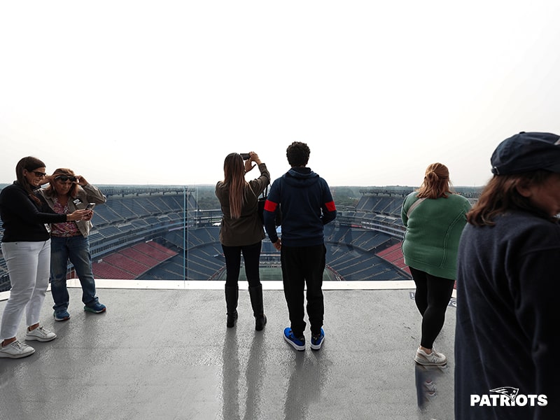 Gillette Stadium observation deck opens