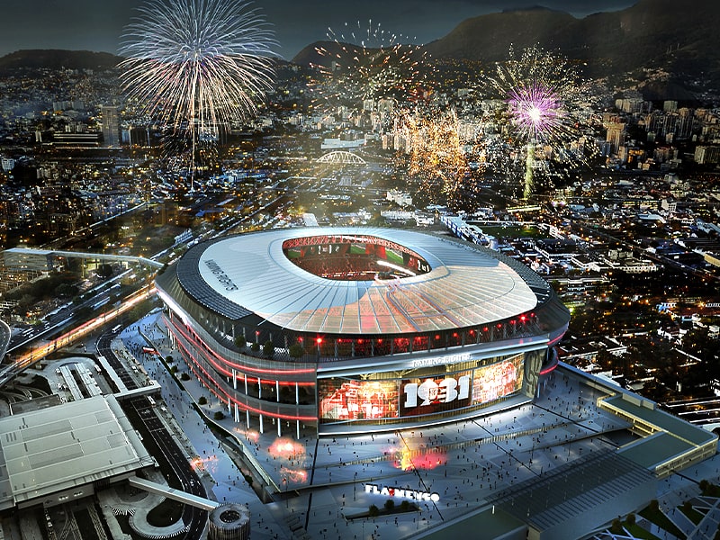 Flamengo unveils new stadium