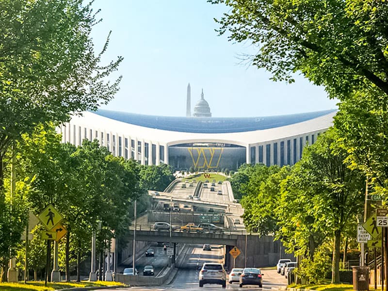 New renderings of new Commanders Stadium