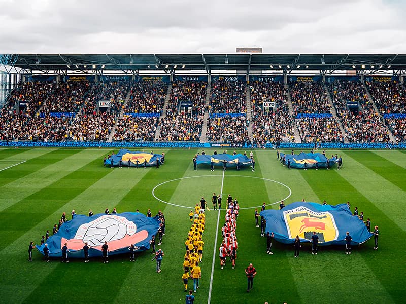 Kooi Stadion in Leeuwarden officially opened