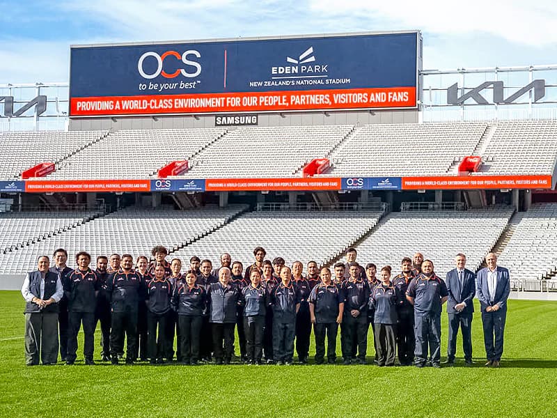 Eden Park appoints OCS