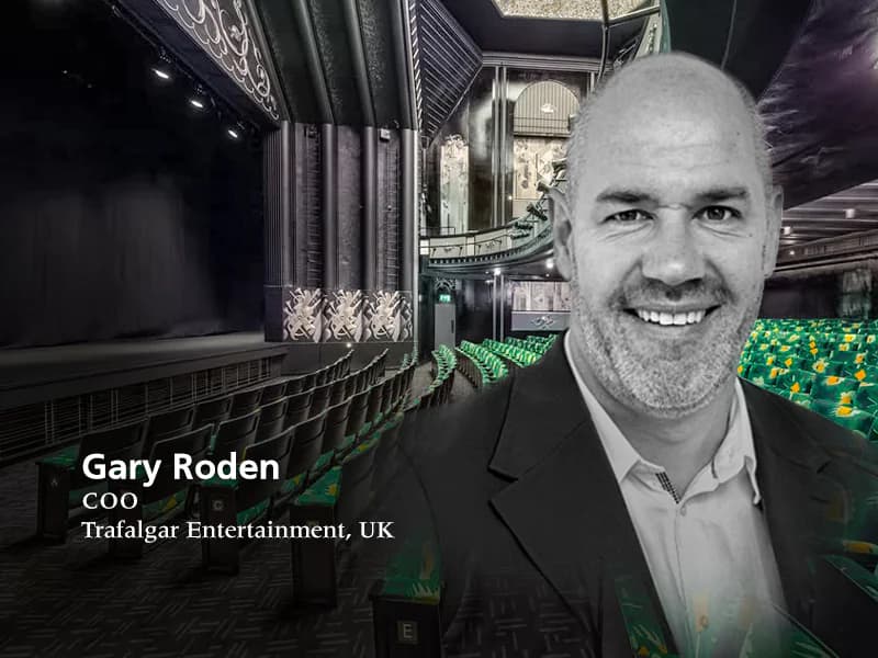 Gary Roden new COO of Trafalgar Entertainment