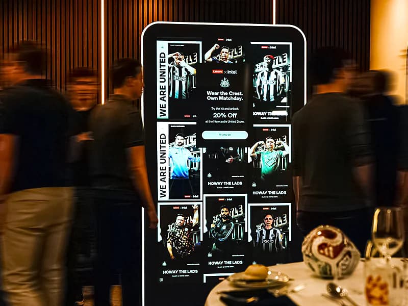 Newcastle United launched a new fan engagement platform with Lenovo