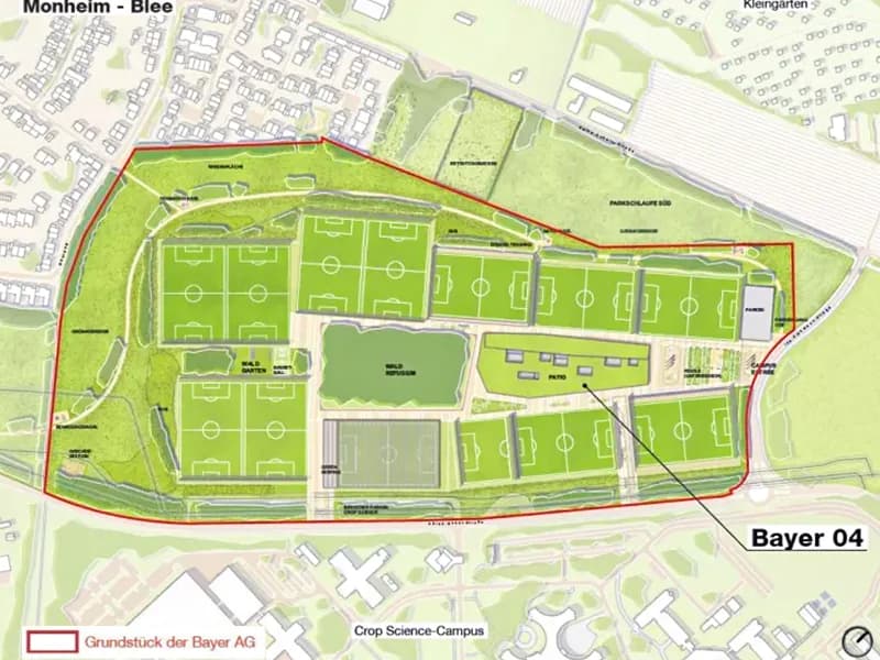 New Leverkusen campus with problems