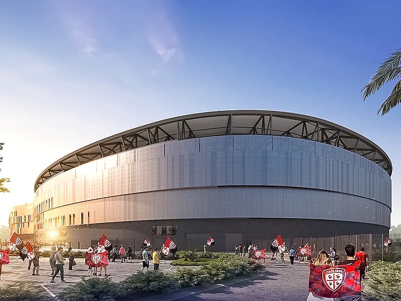 New Cagliari stadium update November 2025