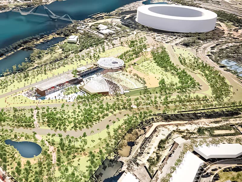 Vision for new Perth Park