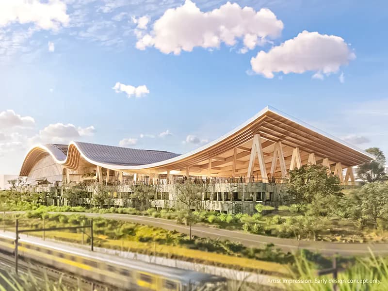 Design vision unveiled for a new National Aquatic Centre in Brisbane