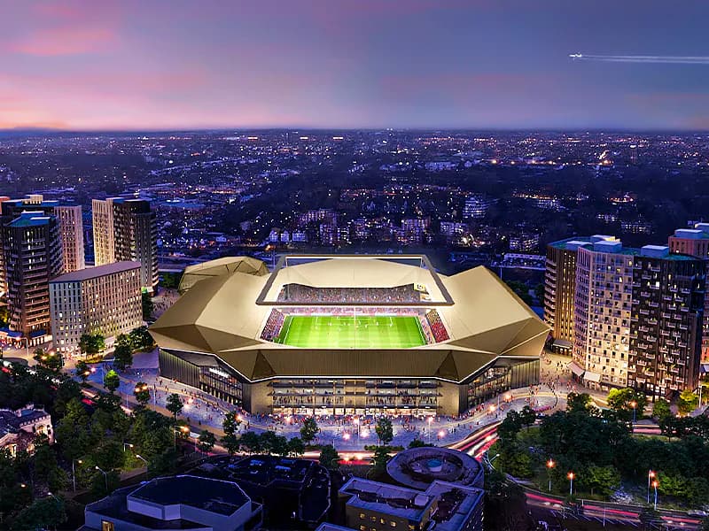 Luton Town will start construction soon