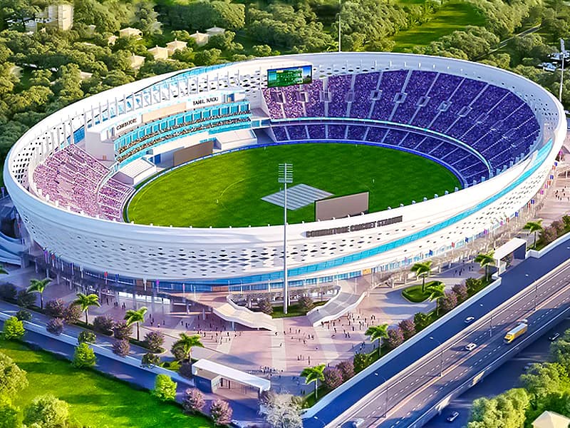 Sports Development Authority of Tamil Nadu launched a tender for new cricket stadium