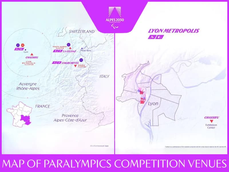 International Paralympic Committee has approved the venue masterplan for 2030 Games