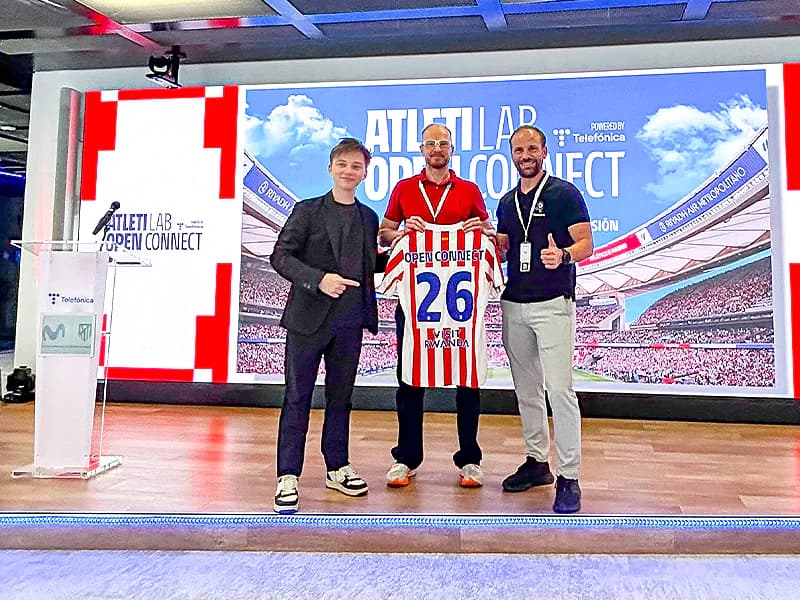 Navilens the first winner of Atlético Madrid’s Atleti Lab Open Connect competition