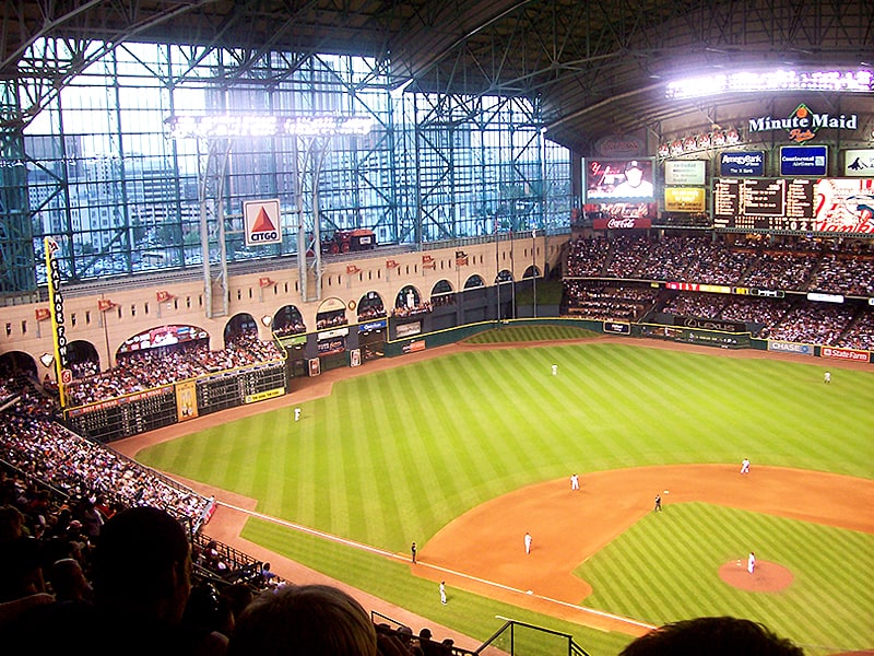 Facial authentication at Astros stadium