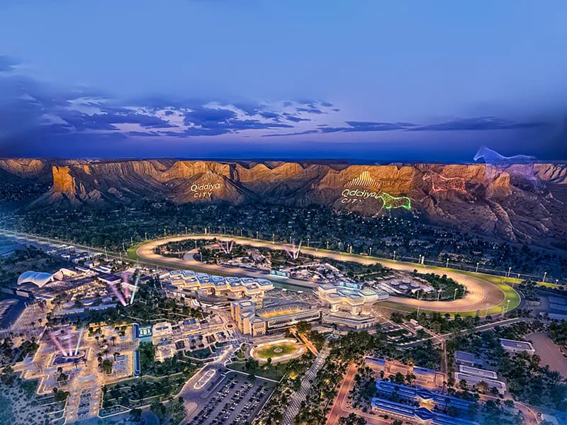 New horse racing track in Qiddiya unveiled