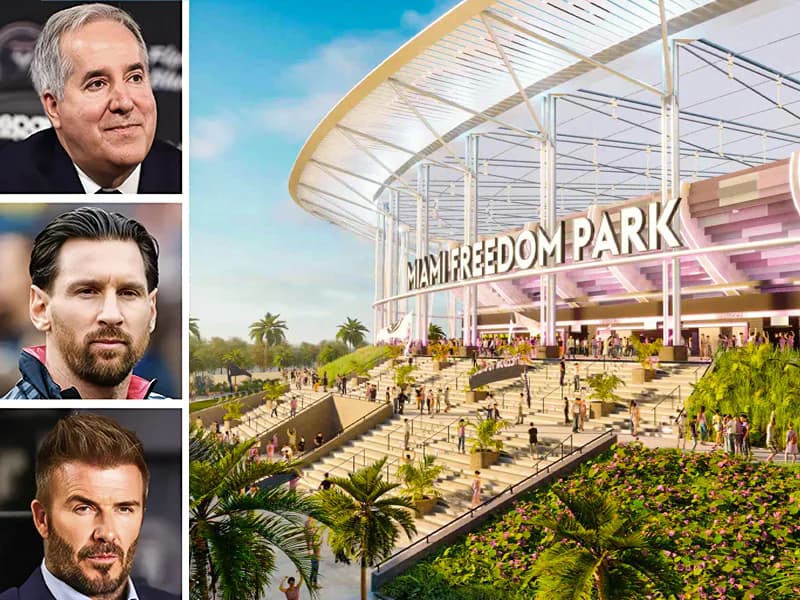 Inter Miami secures JP Morgan finanzing for new stadium