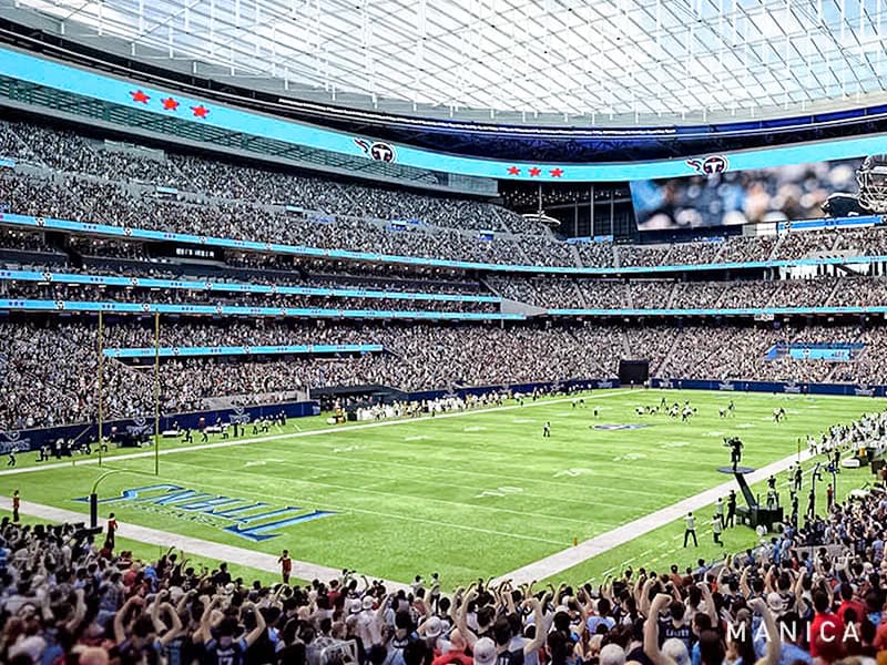 Wireless infrastructure delivered by Extreme Networks at new Titans Stadium
