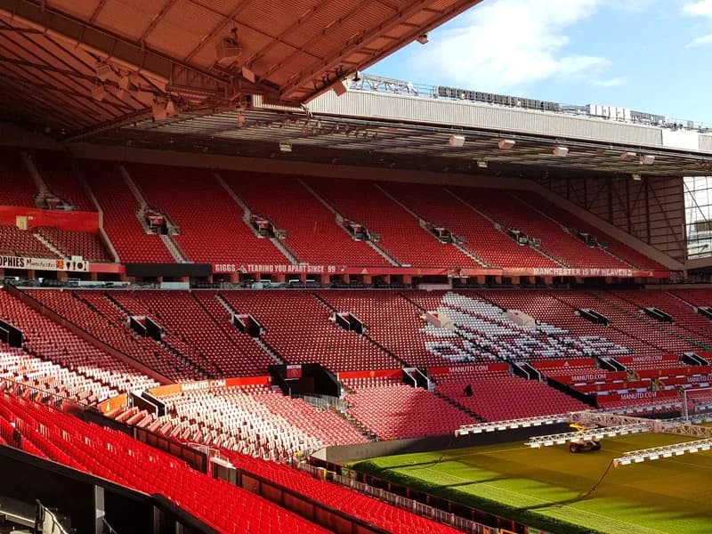 Manchester United announced to expand the dugouts at Old Trafford