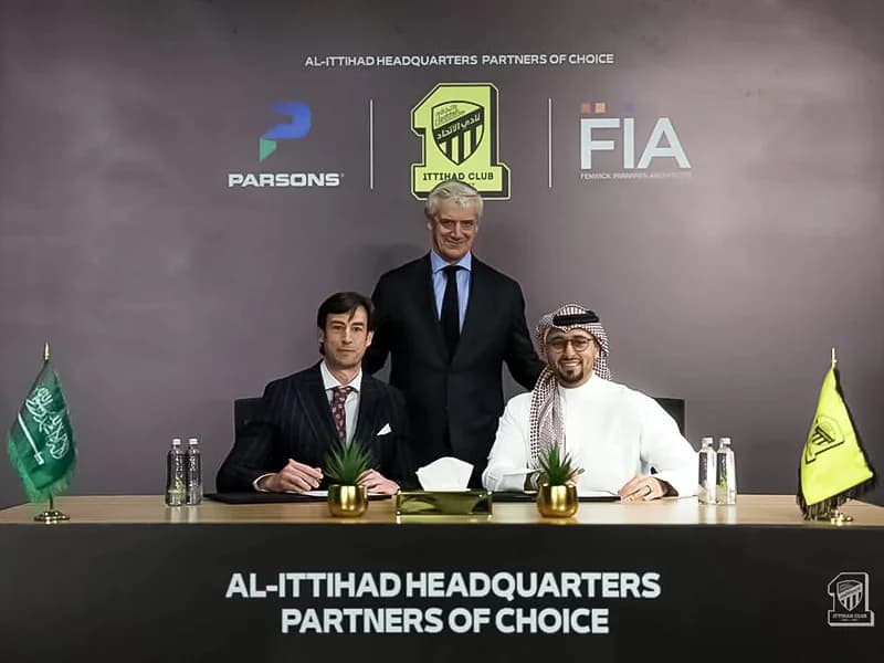 Al-Ittihad partners with Fenwick Iribarren and Parsons for new sports village project