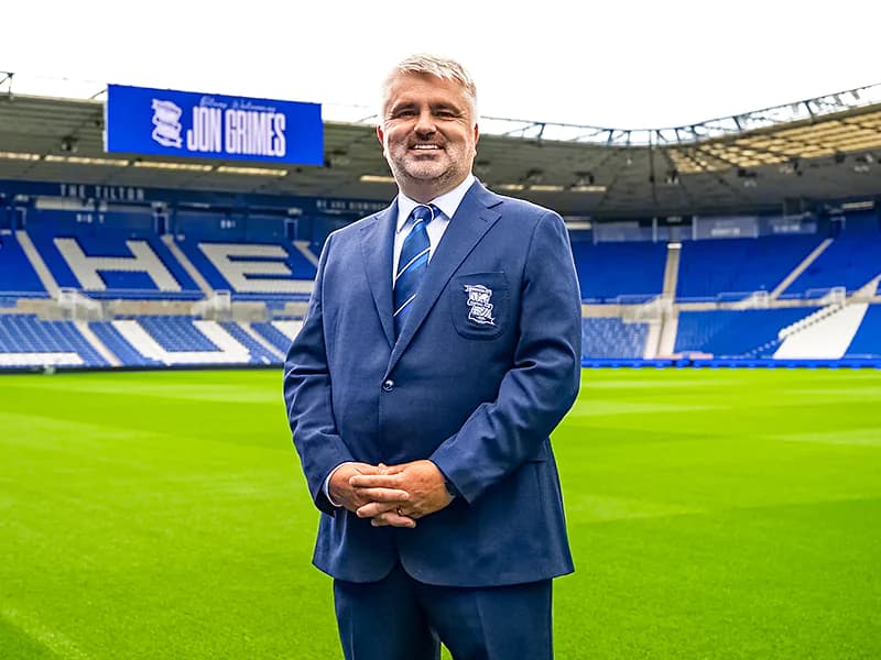 Jon Grimes new CCO of Birmingham City