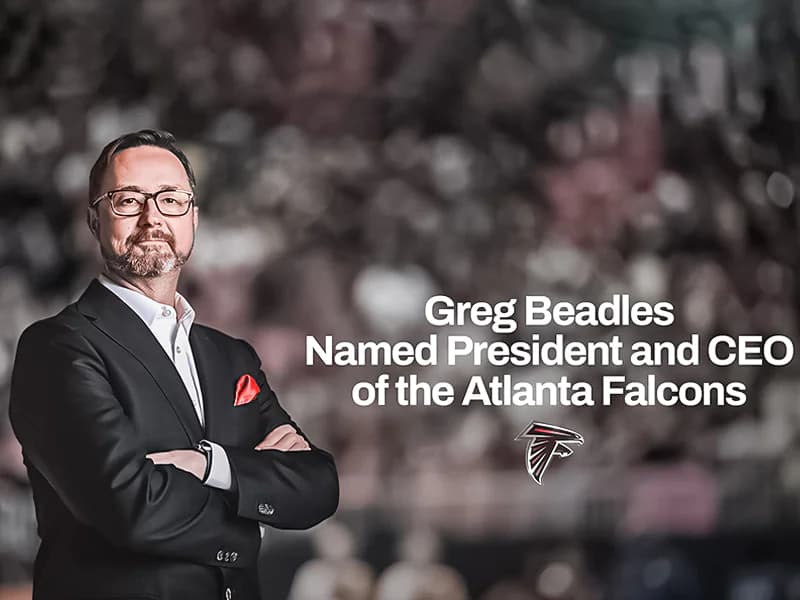 Greg Beadles named President and CEO of Atlanta Falcons