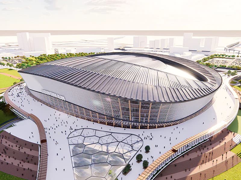 Shah Alam Sports Complex in Malaysia