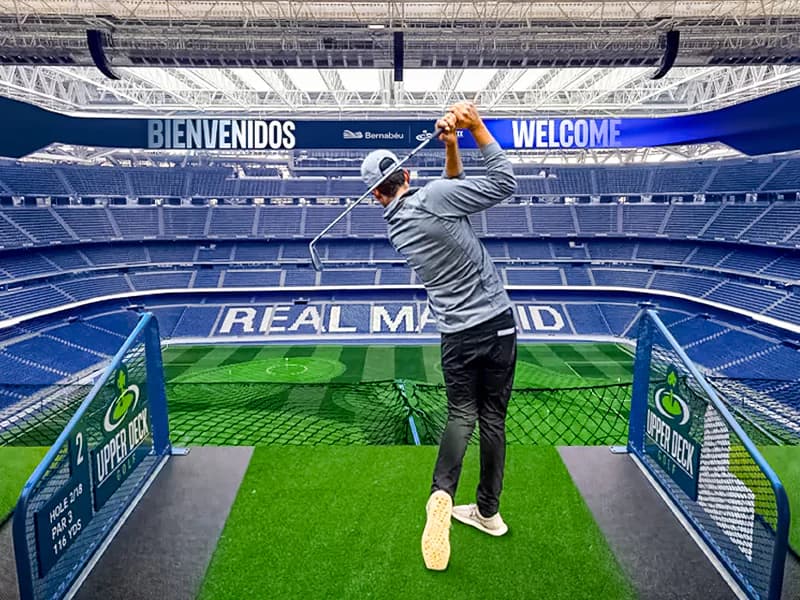 Bernabéu to host Upper Deck Golf experience