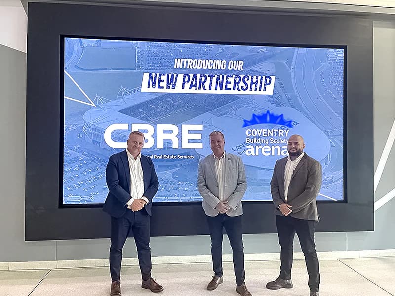 Coventry Building Society Arena partners with FM company CBRE
