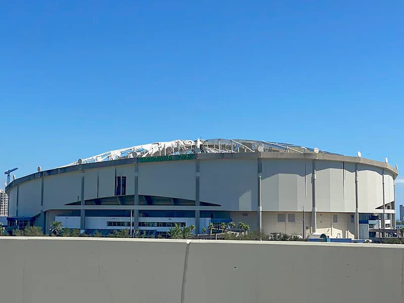 St. Petersburg City Council approves funding for Tropicana Field roof repair
