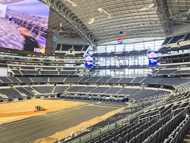 Lease extend and upgrades for Dallas Cowboys and AT&T Stadium