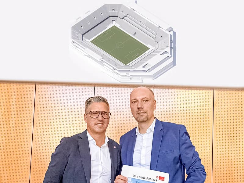 Favourable arena design presented in Nuernberg