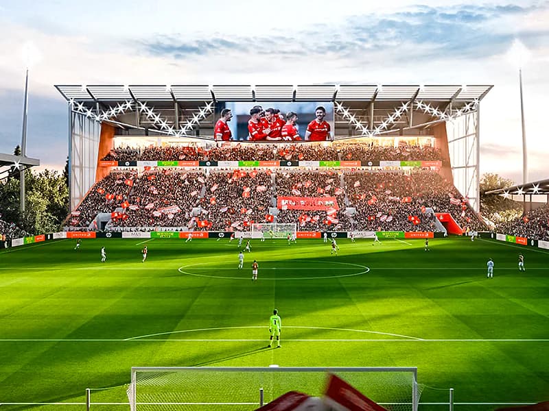 Wrexham wants to expand stand further