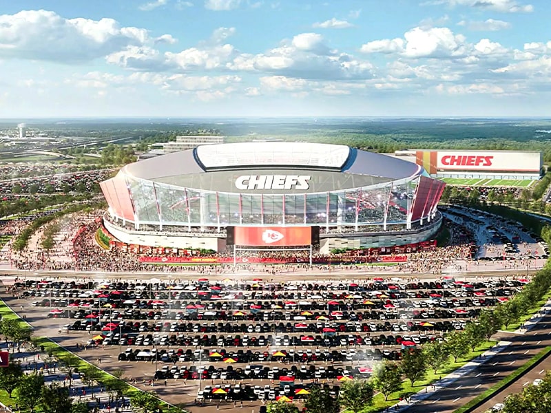 Renderings for possible new Kansas City Chiefs stadium appeared