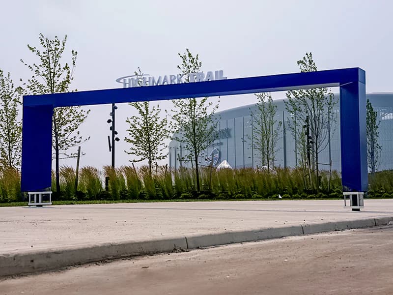 Bills unveil fitness trail at Highmark Stadium